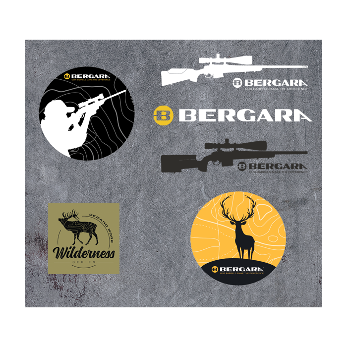 Bergara Sticker Set
