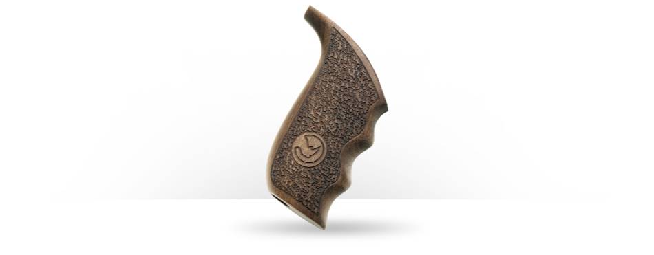 Charging Rhino Walnut Grip
