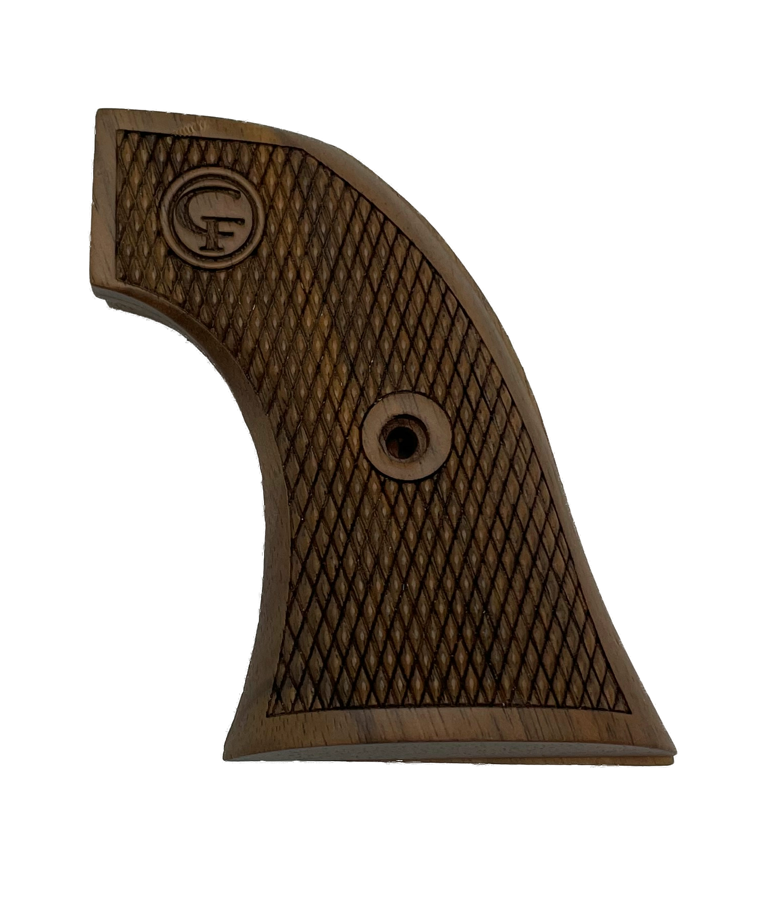 Wood Grip Checkered 5''